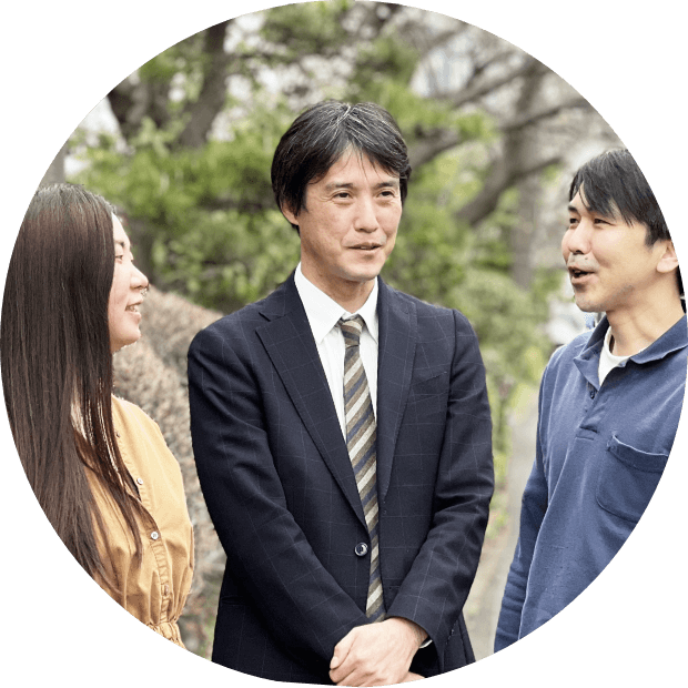 株式会社野毛印刷社 EC支援チーム 大石、菅、小池写真